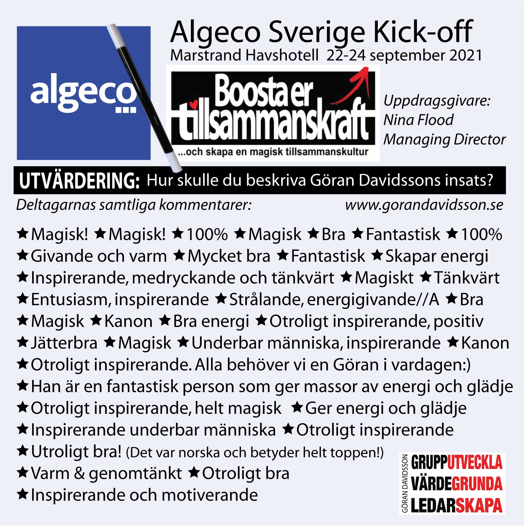 utvärdering